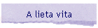 A lieta vita