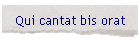 Qui cantat bis orat