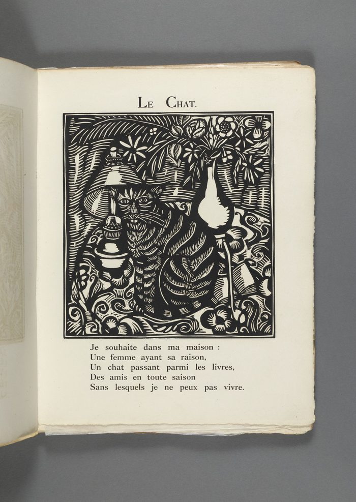Le Bestiaire (1911), Le Chat