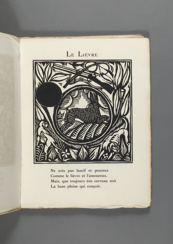 Le Bestiaire (1911), Le Lièvre