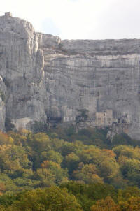 het massief van de heilige grot (sainte Baume)