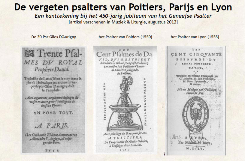 vergeten psalters