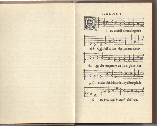 geneve 1542, psalm 1